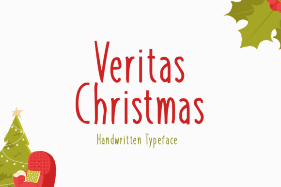 Veritas Christmas Font