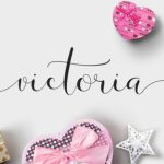 Victoria Font Poster 1