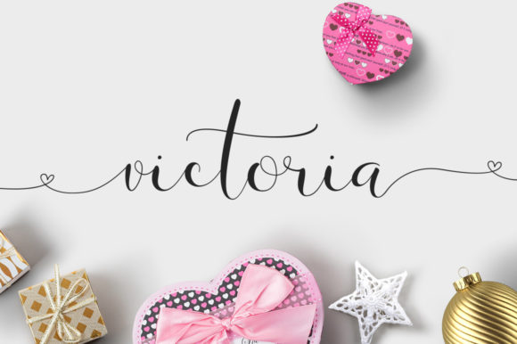 Victoria Font Poster 1