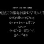 Victory Rose Font Poster 6