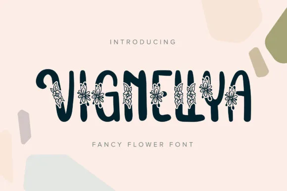 Vignellya Font Vignellya Font Poster 1
