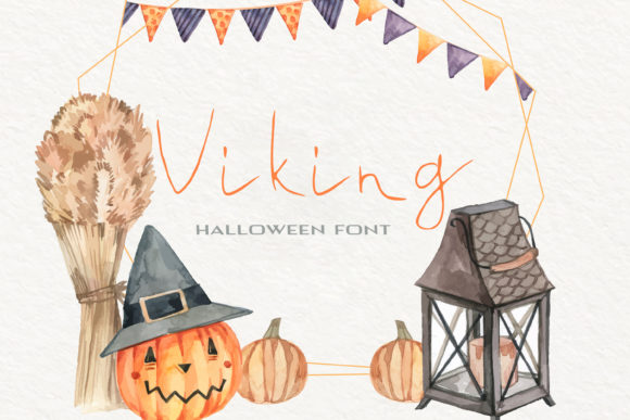 Viking Font Poster 1