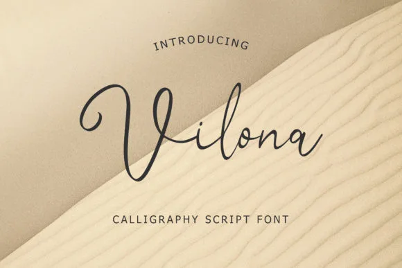 Vilona Font Vilona Font Poster 1