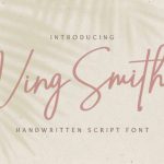 Ving Smith Font Poster 1