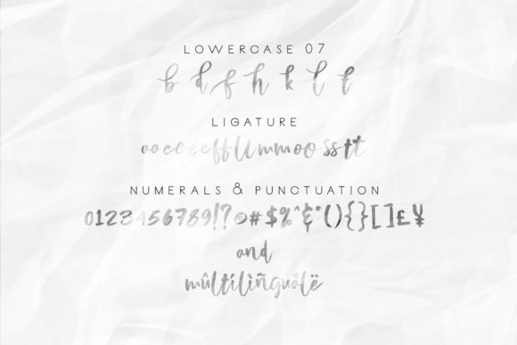 Violaceous Font Poster 11