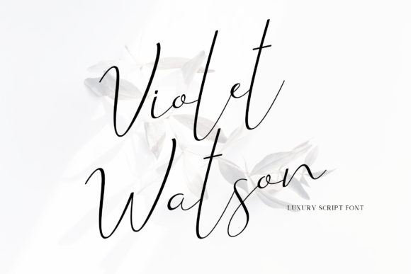 Violet Watson Font