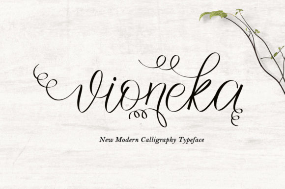 Vioneka Font Poster 1