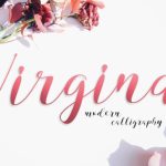 Virgina Font Poster 1