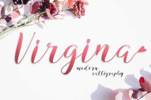 Virgina Font Poster 1