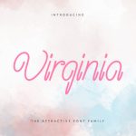 Virginia Font Poster 1