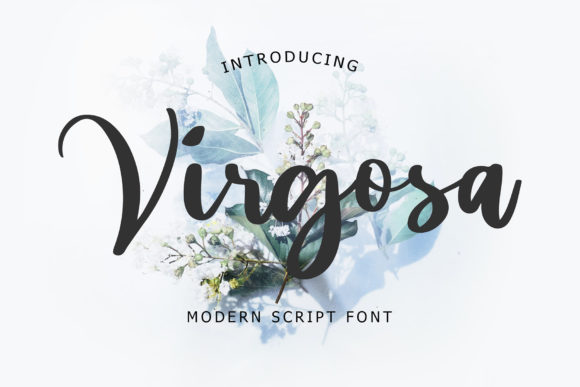 Virgosa Font Poster 1