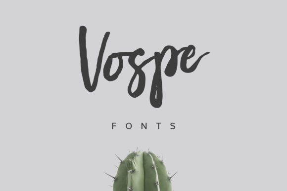 Vospe Font Poster 1