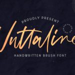 Vuttaline Font Poster 1