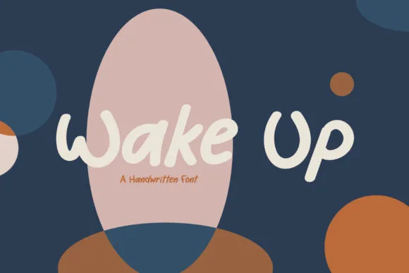 Wake Up Font Wake Up Font Poster 1