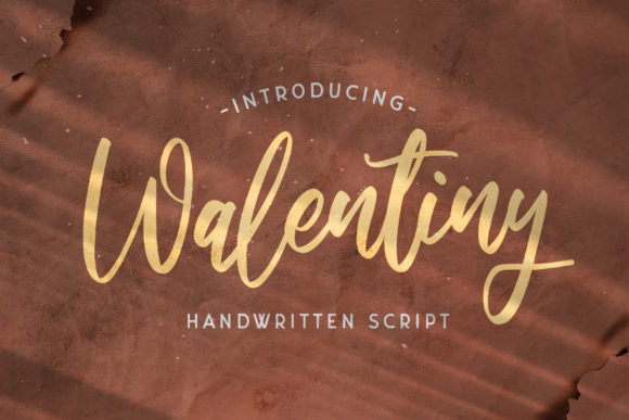 Walentiny Font