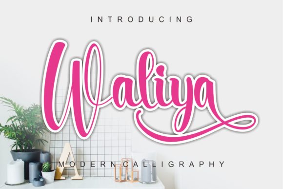 Waliya Font Poster 1