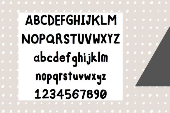 Wallbrush Font Poster 2