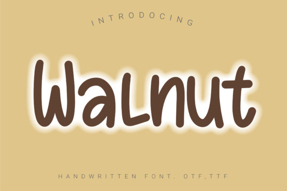 Walnut Font