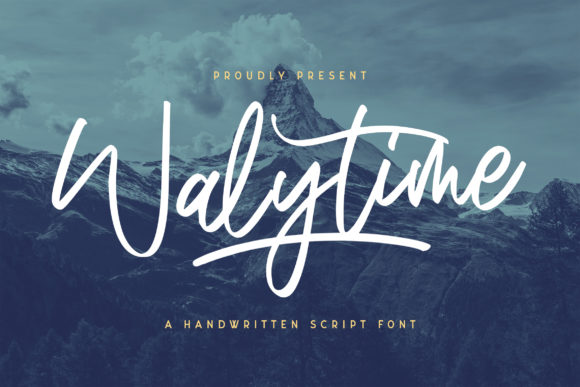 Walytime Font Poster 1