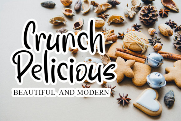 Warm Coffee Font Poster 3