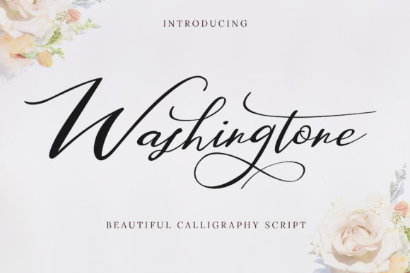 Washingtone Font Poster 1
