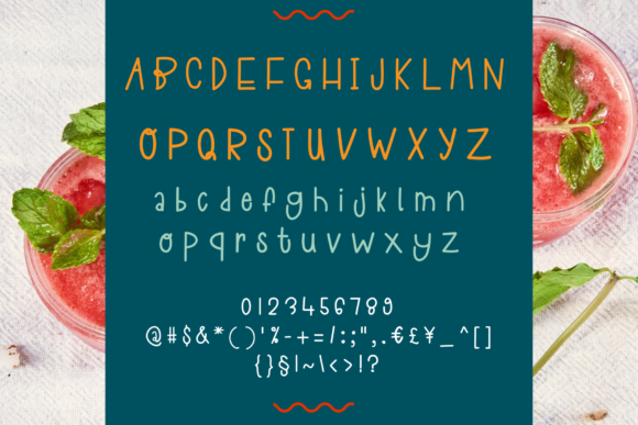 Watermelonnn Font Poster 9