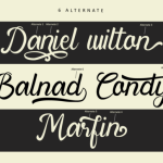 Watten Font Poster 5