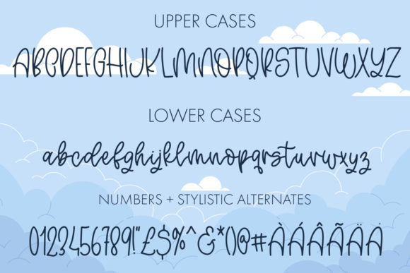 Weathering Font Poster 2