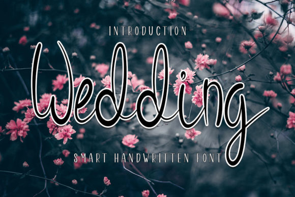 Wedding Font Poster 1