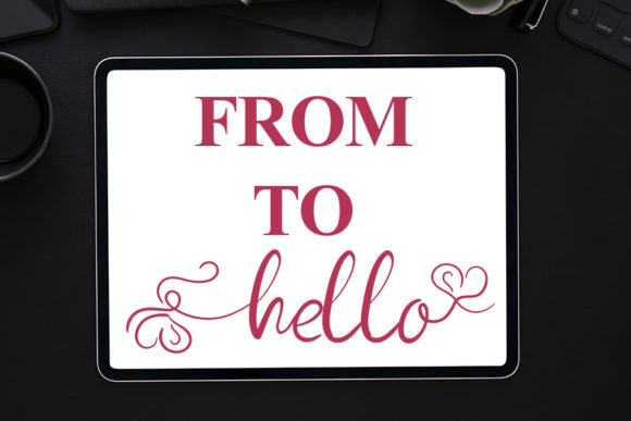 Wedding Font Poster 5