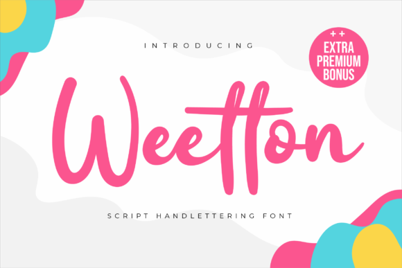 Weetton Font Poster 1