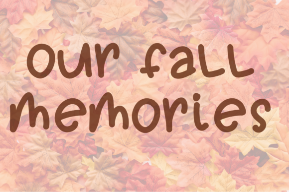 Welcome Autumn Font Poster 5