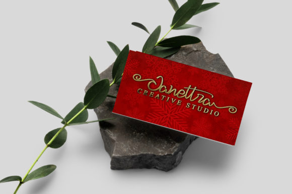 Welcome Santa Claus Font Poster 2