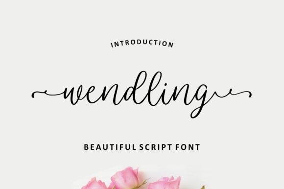 Wendling Font Poster 1