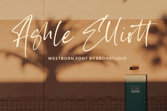 Westborn Font Poster 15