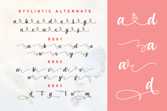 White Allies Font Poster 3