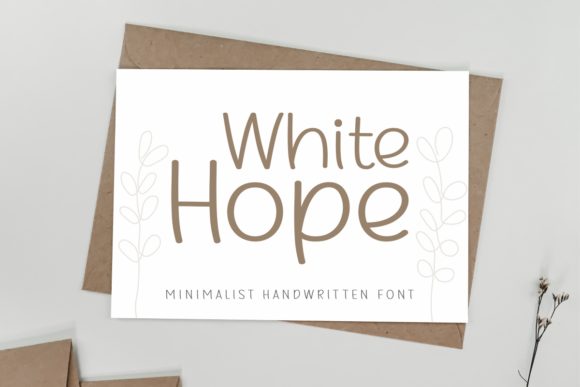 White Hope Font Poster 1