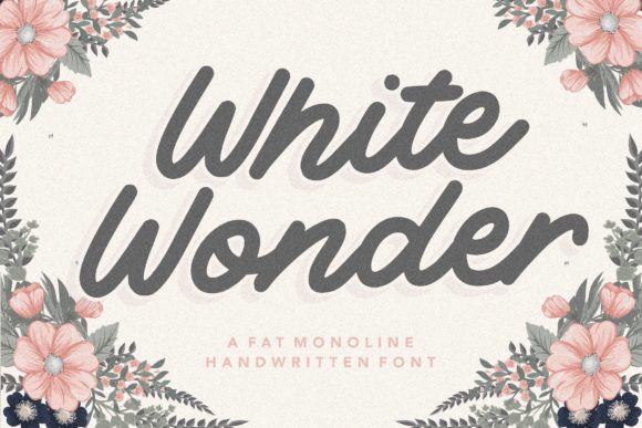 White Wonder Font