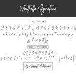 Whitehella Font Poster 6