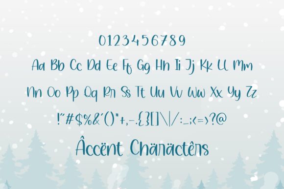 Whiteland Font Poster 6