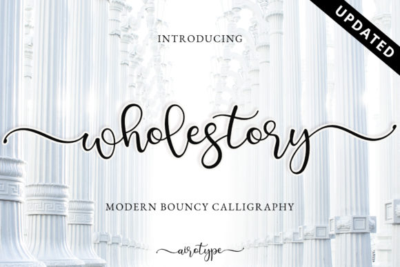 Wholestory Font