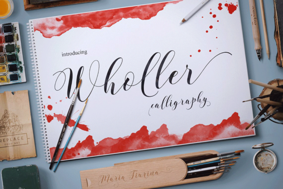 Wholler Font Poster 1