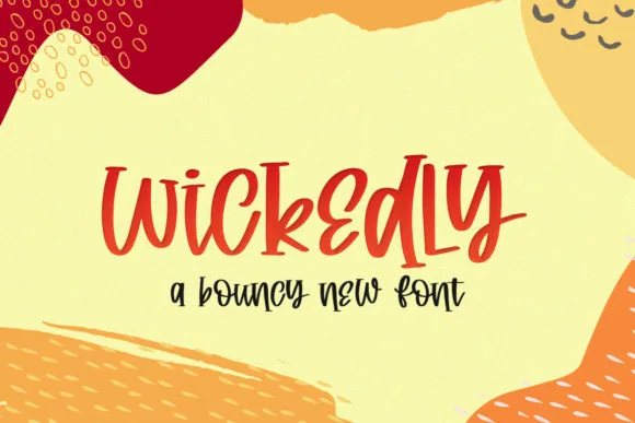 Wickedly Font Wickedly Font Poster 1