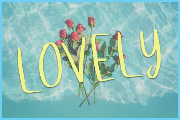 Wild Life Font Poster 2