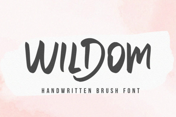 Wildom Font Poster 1