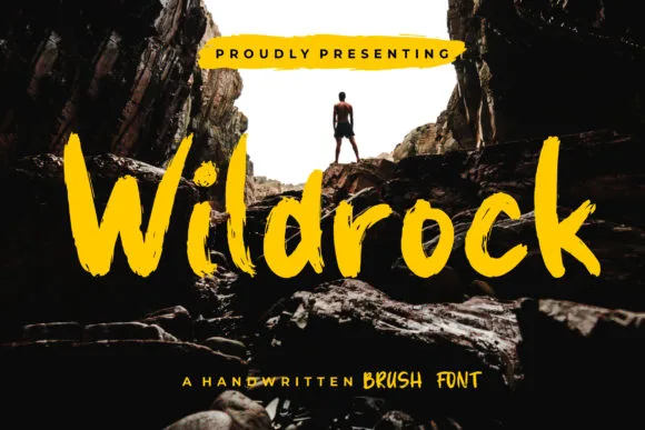 Wildrock Font Wildrock Font Poster 1