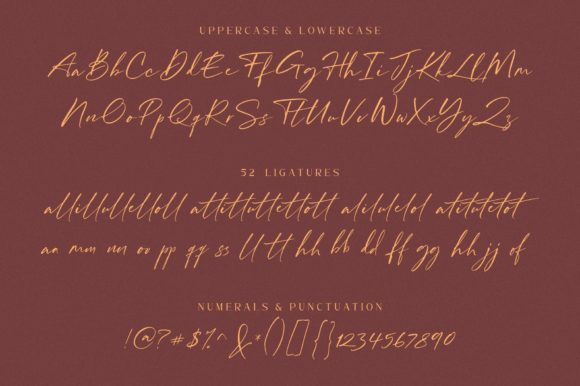 William Costinavel Font Poster 10