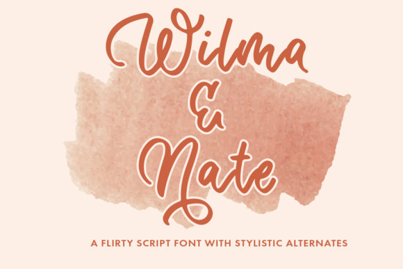 Wilma & Nate Font