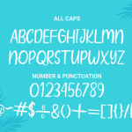 Wind Palm Font Poster 6