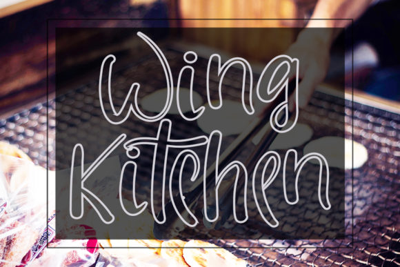 Wing Kitchen Font